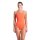 Pro Solid BrightCoral Plum Arena Womens Team Schwimmanzug