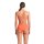 Pro Solid BrightCoral Plum Arena Womens Team Schwimmanzug