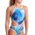 One Print Tech Back BlackMulti White Arena Schwimmanzug