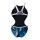 One Print Tech Back BlackMulti White Arena Schwimmanzug