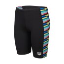 Racing Stripe Swim Jammer Black BlackMulti Arena Boys Schwimmhose 140