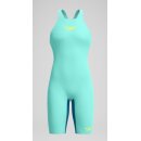 Fastskin Pure Valor 2.0 Openback Kneeskin Light Blue...