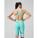 Fastskin Pure Valor 2.0 Openback Kneeskin Light Blue Wettkampfanzug