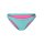 ARENA Solid Bottom Water ShockingPink Bikinihose 38