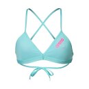 ARENA Solid Tie Back Top Water ShockingPink Bikinioberteil