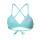 ARENA Solid Tie Back Top Water ShockingPink Bikinioberteil