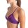 ARENA Solid Tie Back Top Plum BrightCoral Bikinioberteil