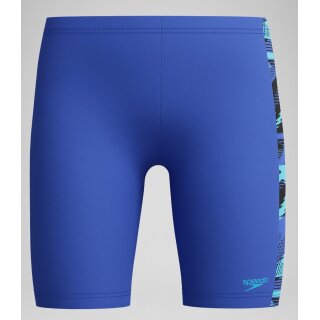 Speedo Jammer mit Hyperboom Panel Blau-Multi
