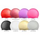 300 Stück á 7,45€ Premium Anti-Rutsch Silikon Badekappen einfarbig bedruckt 60 Fluo Green