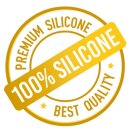 500 Stück à 7,25€ Premium Silikon Long Hair Badekappen einfarbig bedruckt 20 FL Yellow