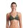 ARENA Solid Tie Back Top DarkSage-White Bikinioberteil