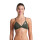 ARENA Solid Tie Back Top DarkSage-White Bikinioberteil