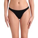 ARENA Solid Bottom Black-White Bikinihose