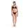 ARENA Solid Bottom Black-White Bikinihose