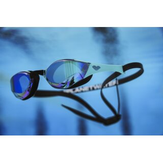 ARENA Cobra Edge Swipe Mirror  Emerald Peacock Black 180