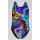 Speedo Girls Badeanzug Powerback Digital Blau-Multi 164