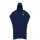 ARENA Baumwoll Poncho Navy - White