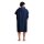 ARENA Baumwoll Poncho Navy - White