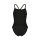 Girls Team Swimsuite Challenge Solid Black White